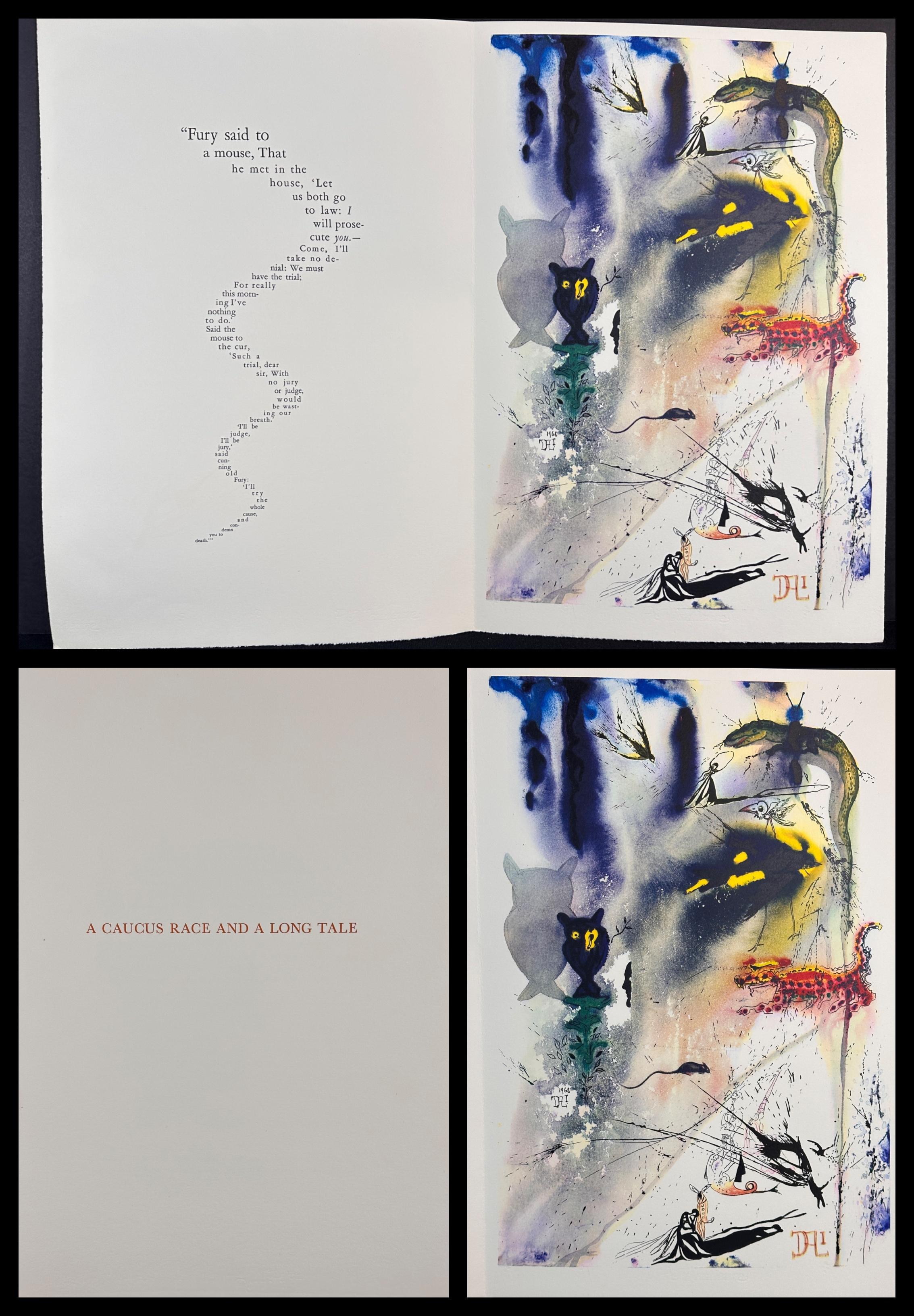 Alice in Wonderland Complete Suite - Surrealist Print by Salvador Dalí