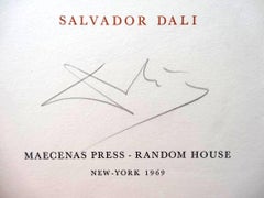 Alice in Wonderland - Rare Portfolio of etchings and gravures - Salvador Dali