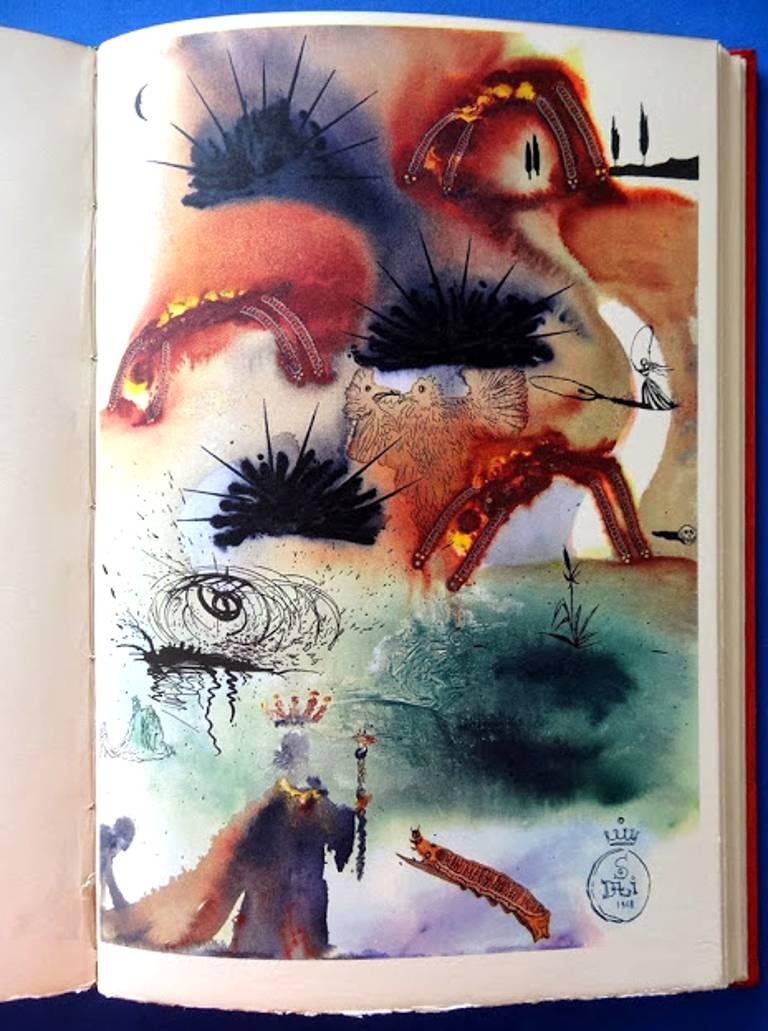Alice in Wonderland - Rare Portfolio of etchings and gravures - Salvador Dali - Surrealist Print by Salvador Dalí