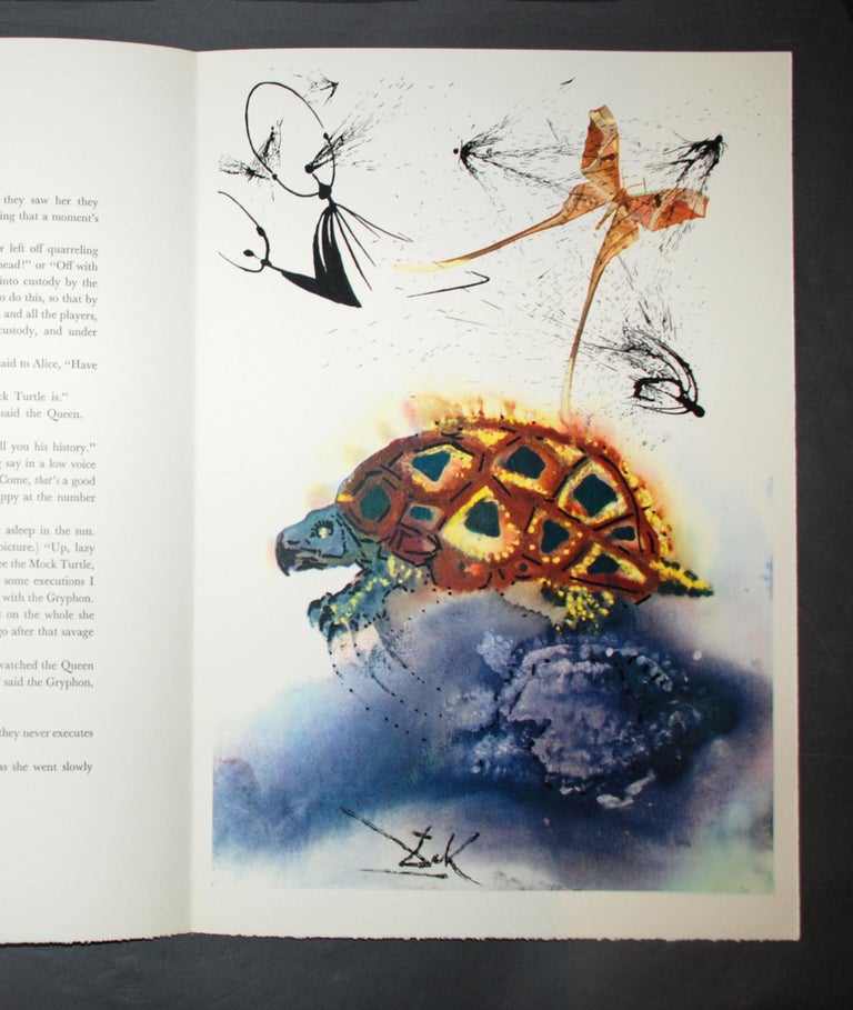 Alice in Wonderland The Mock Turtle's Story - Print by Salvador Dalí