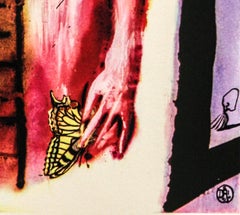 Alice in Wonderland The Rabbit Sends In A Little Bill by Salvador Dali 1969