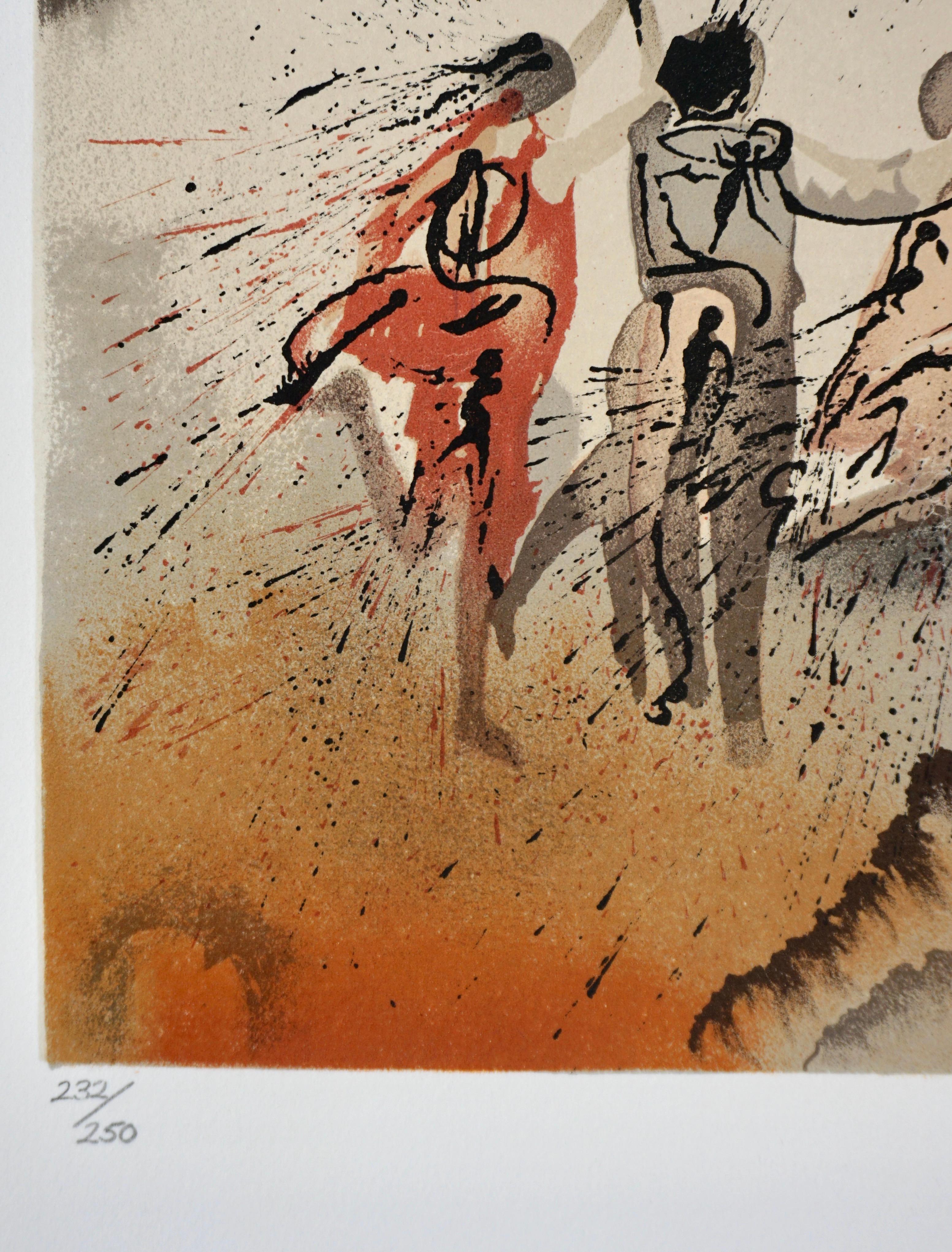 Aliyah Orah-Horah  - Surrealist Print by Salvador Dalí