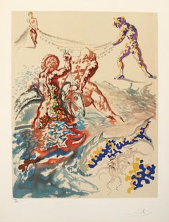 Aliyah Suite: Let Them Have Dominion Lithograph by Salvador Dali
