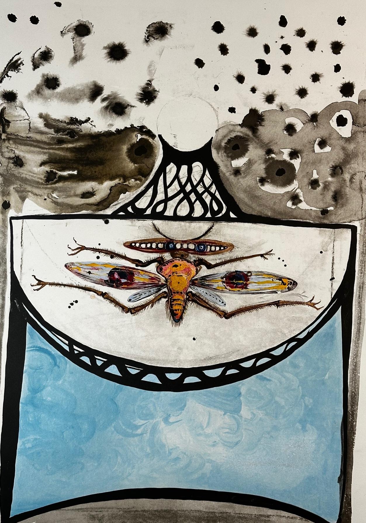 Anamorfosi Arlequin (Clown) - Print di Salvador Dalí