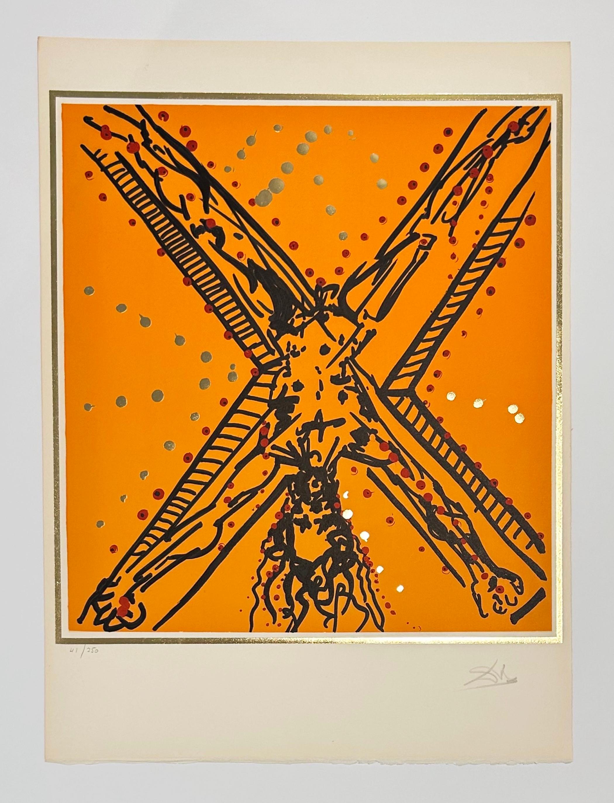 Andrew (Visions of Camelot) (Surrealismus), Print, von Salvador Dalí