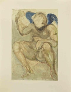 Angel of Mercy - gravure sur bois  - 1963