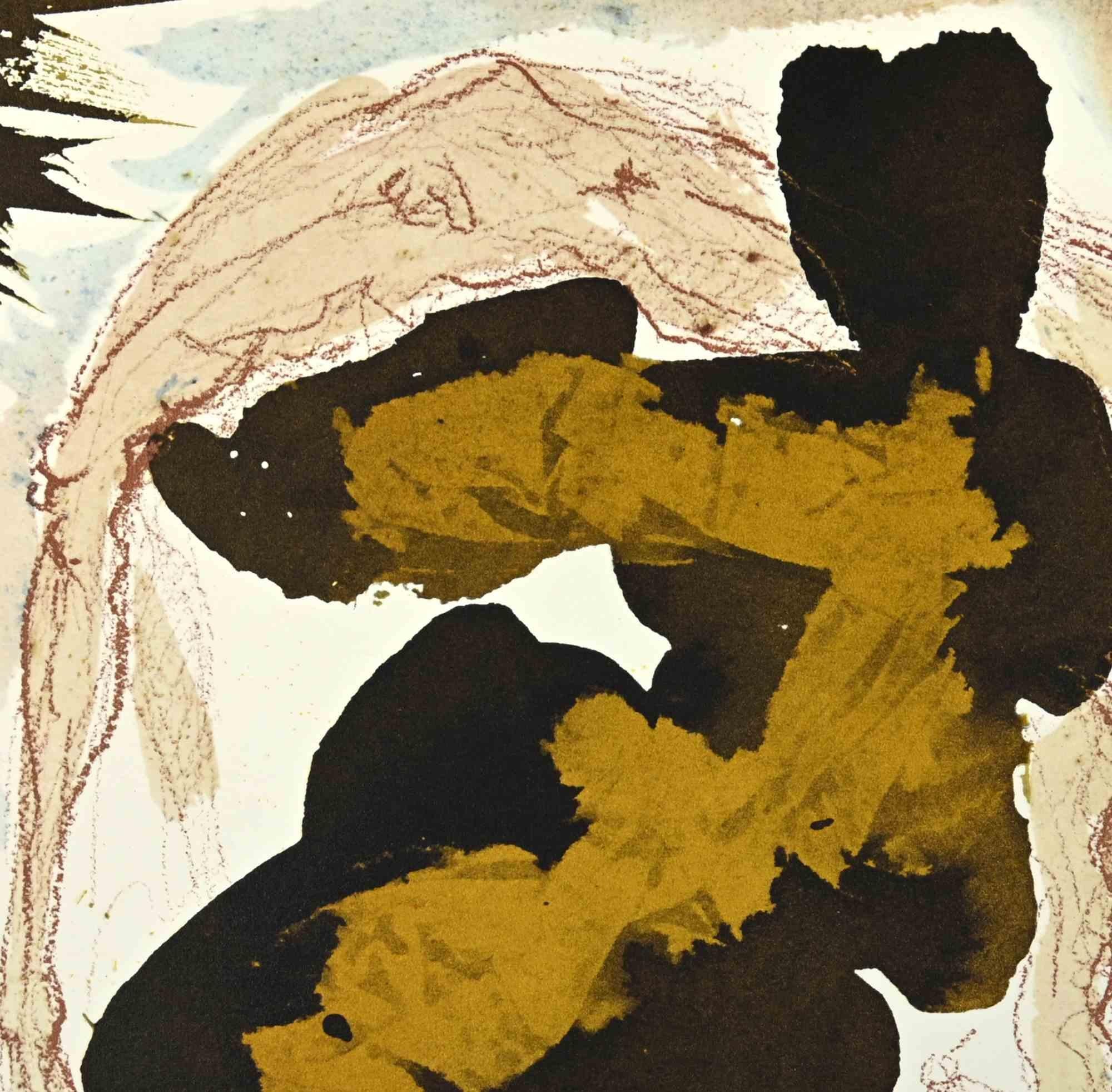 Animam et Corpus Trado pro Patriis Legibus – Lithographie – Animam et Corpus Trado – 1964 – Print von Salvador Dalí