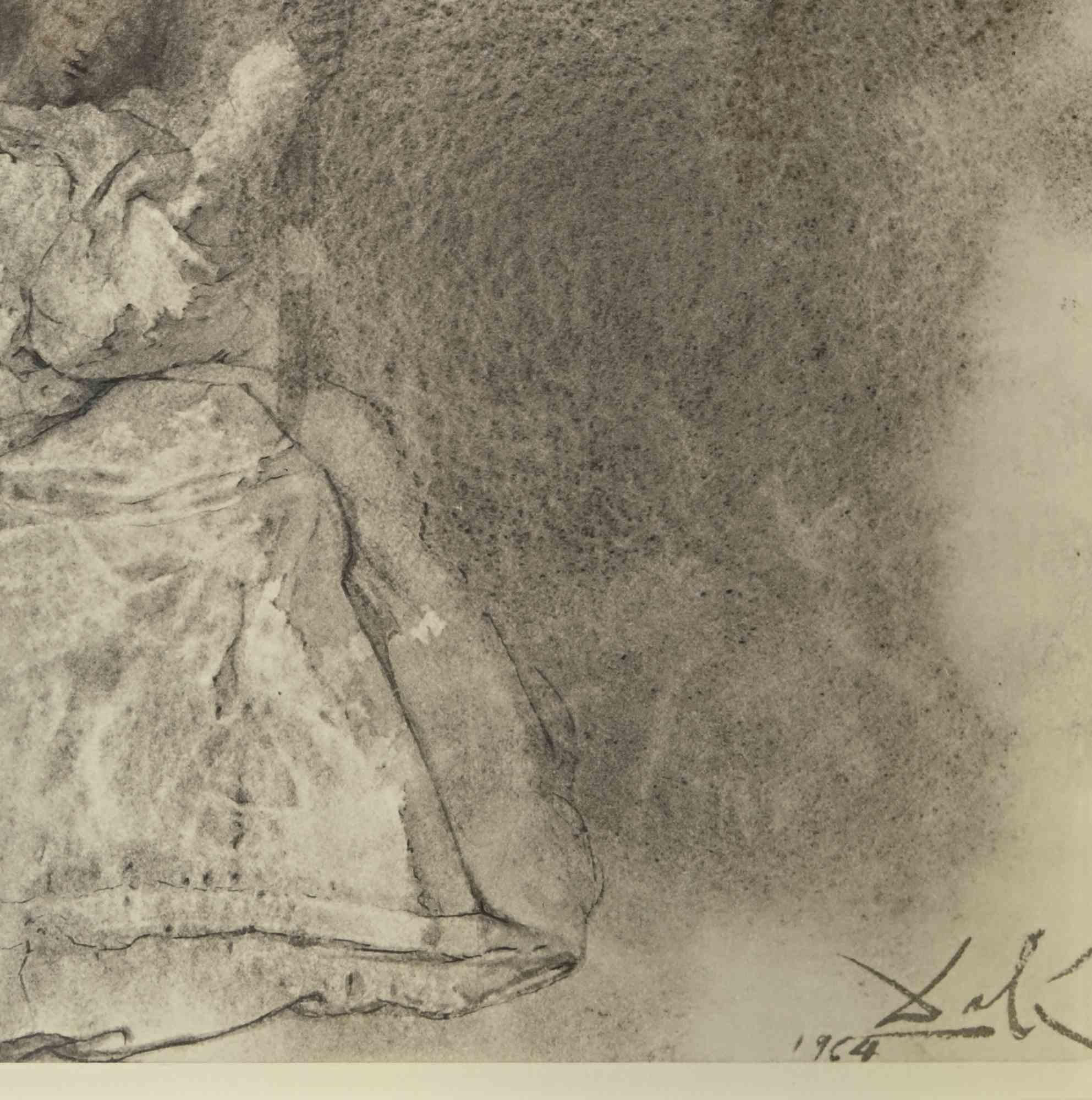 Antequam Exires De Vulva ... - Lithograph - 1964 - Print by Salvador Dalí