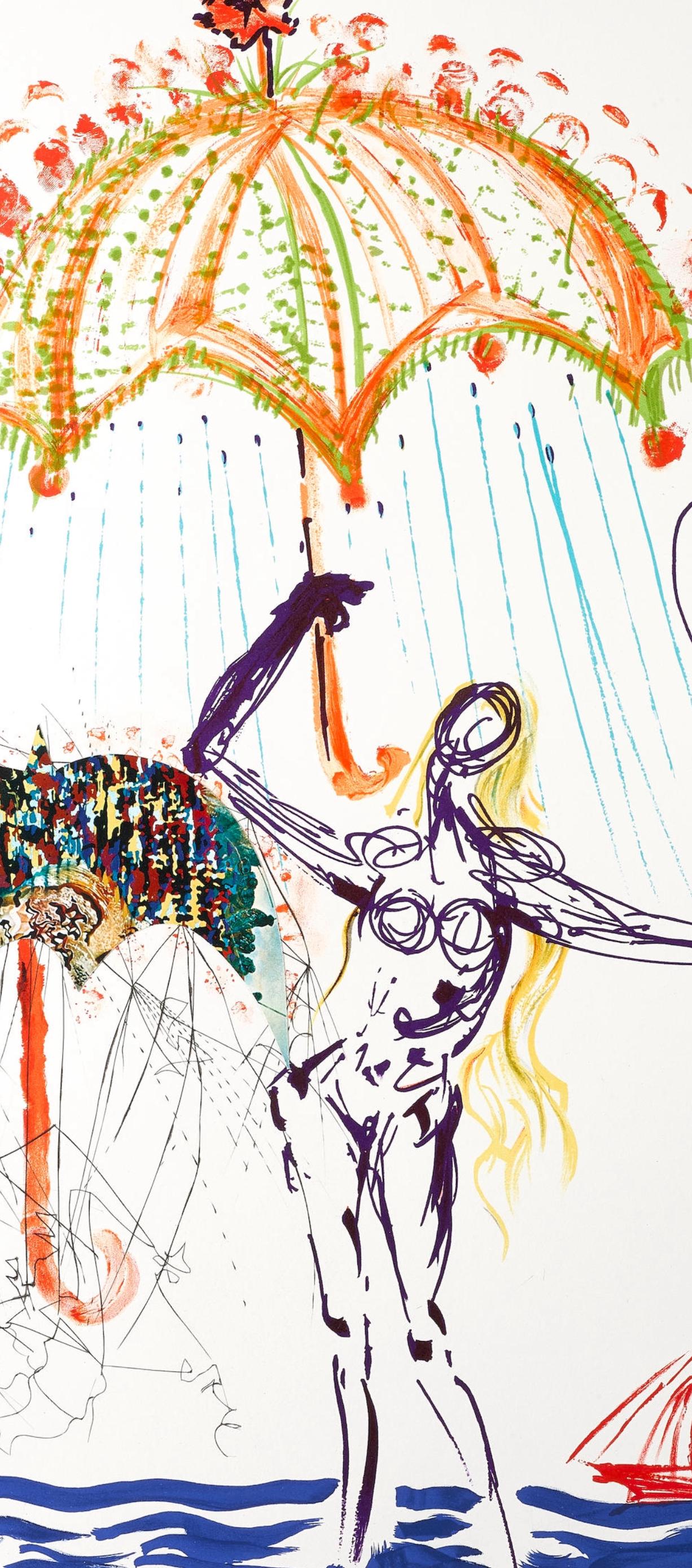 Antirretorno para atomizadores de líquidos (M/L 822-831; Campo 75-13) - Print de Salvador Dalí