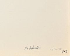 Aphrodite - Héliogravure and Drypoint attr. to Salvador Dali - 1963