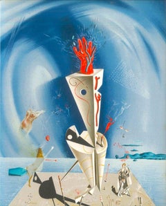Appareil et Main - Original Lithograph by Salvador Dalì - 1974