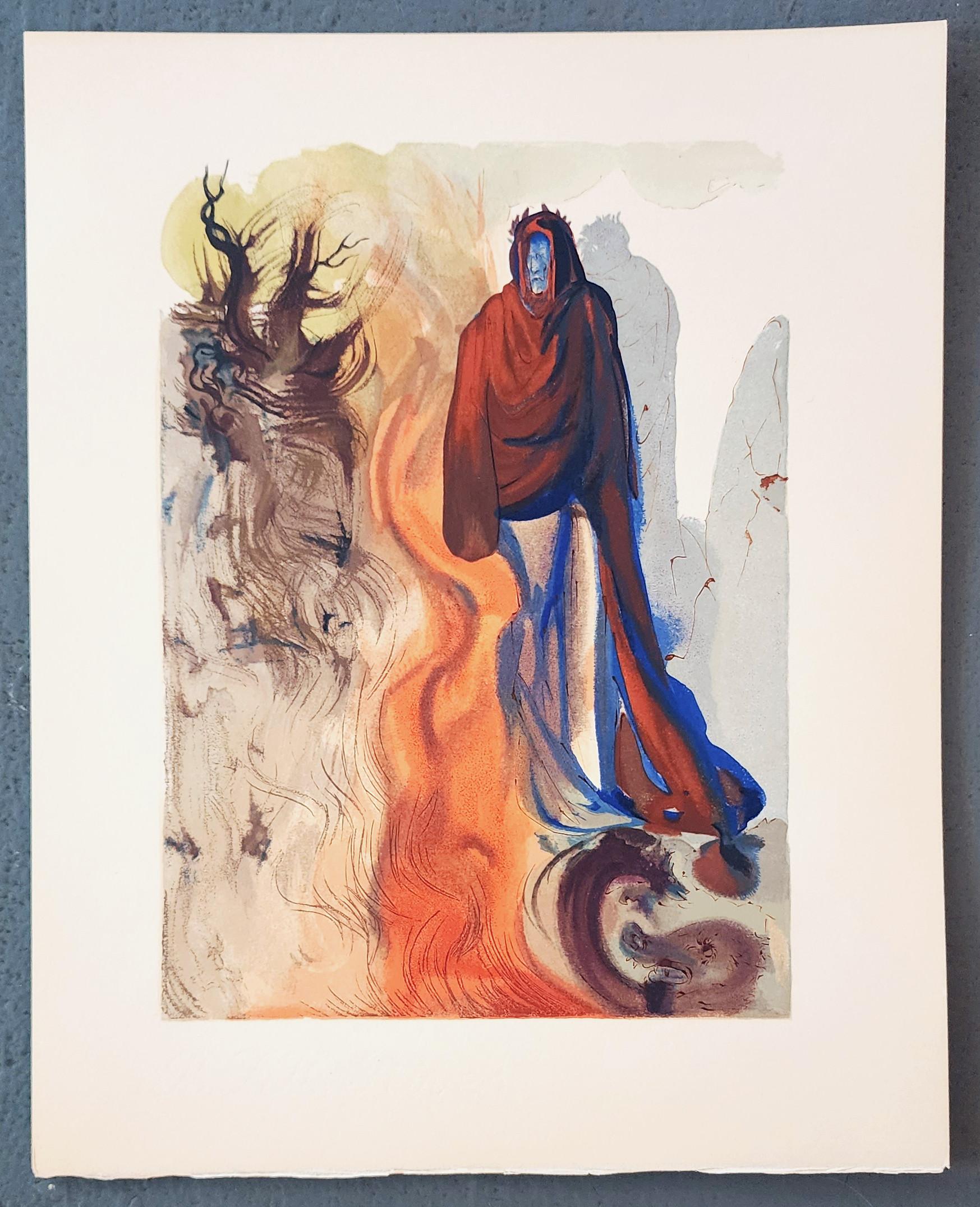 Apparition de Dite (SOLDES DU JOUR DU MEMORIAL - 44% DE RÉDUCTION) - Print de Salvador Dalí