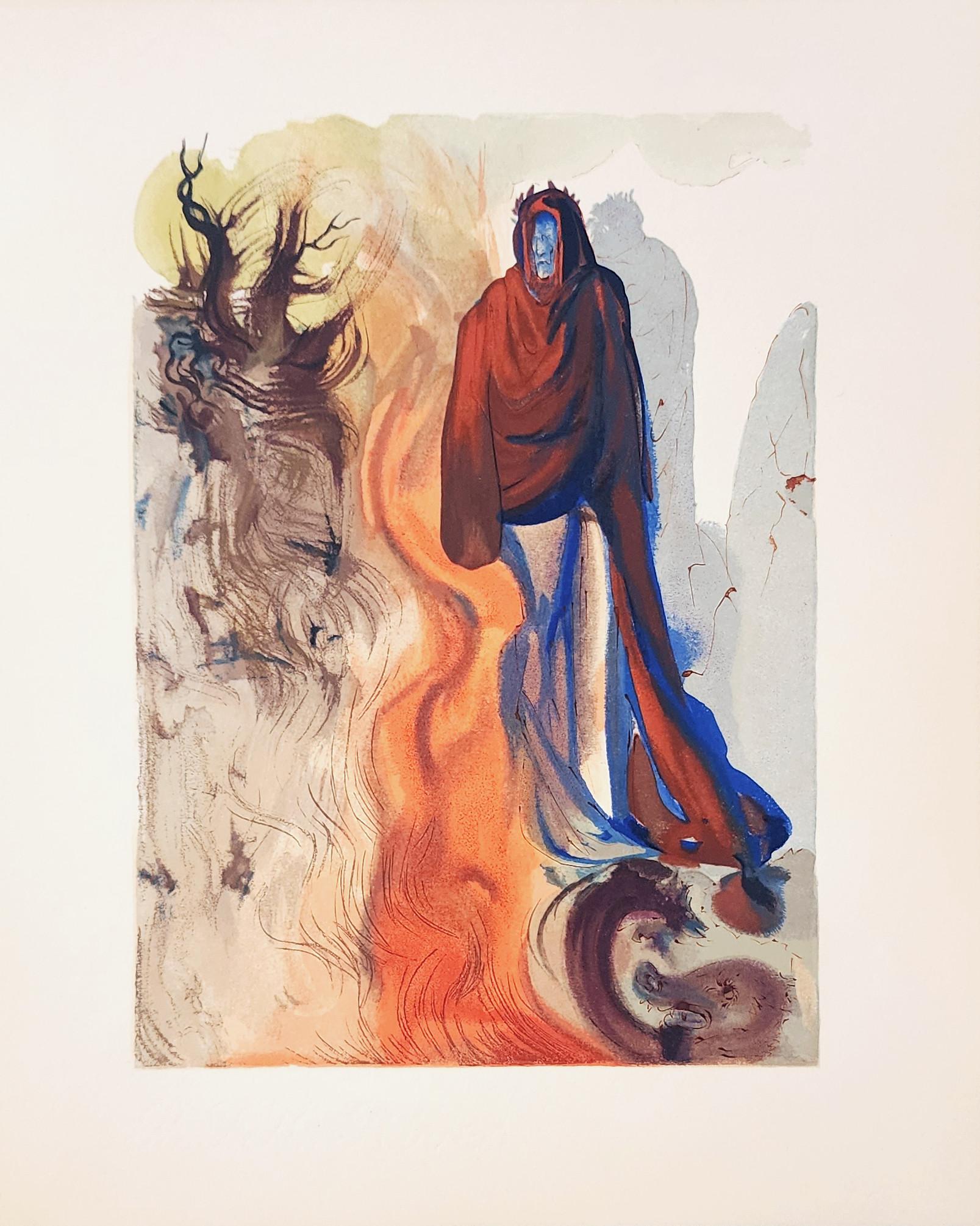Figurative Print Salvador Dalí - Apparition de Dite (SOLDES DU JOUR DU MEMORIAL - 44% DE RÉDUCTION)