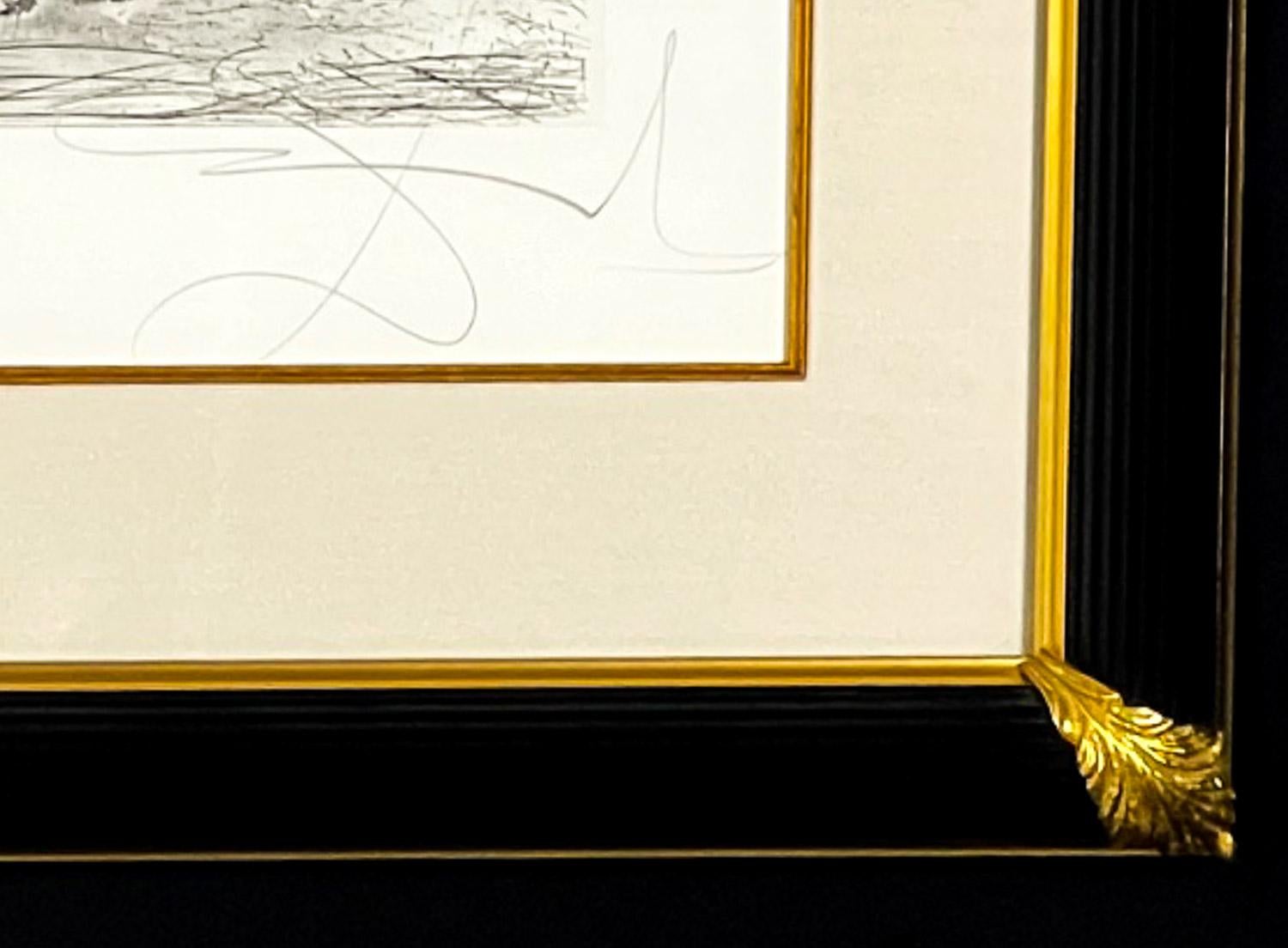 Argus ( Le Peon ) aguafuerte original La serie Mitología de Salvador Dalí 1963 1