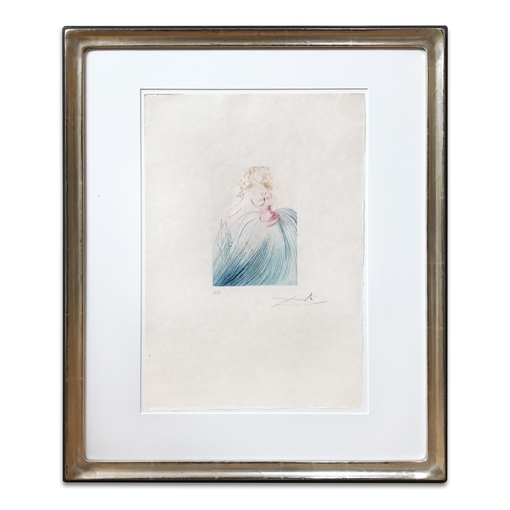 Salvador Dalí Figurative Print - As You Like It (from Shakespeare I), Drypoint Etching, Surrealism, Modern Art