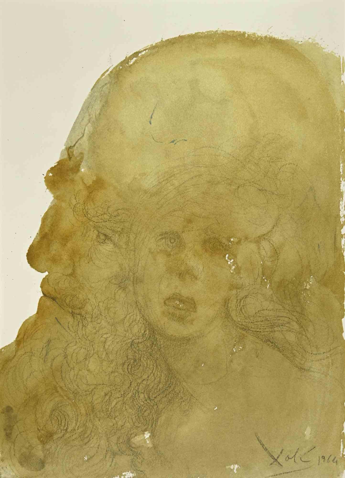 Print de Salvador Dalí - Assuerus Adamavit Esther - Litografía - 1964