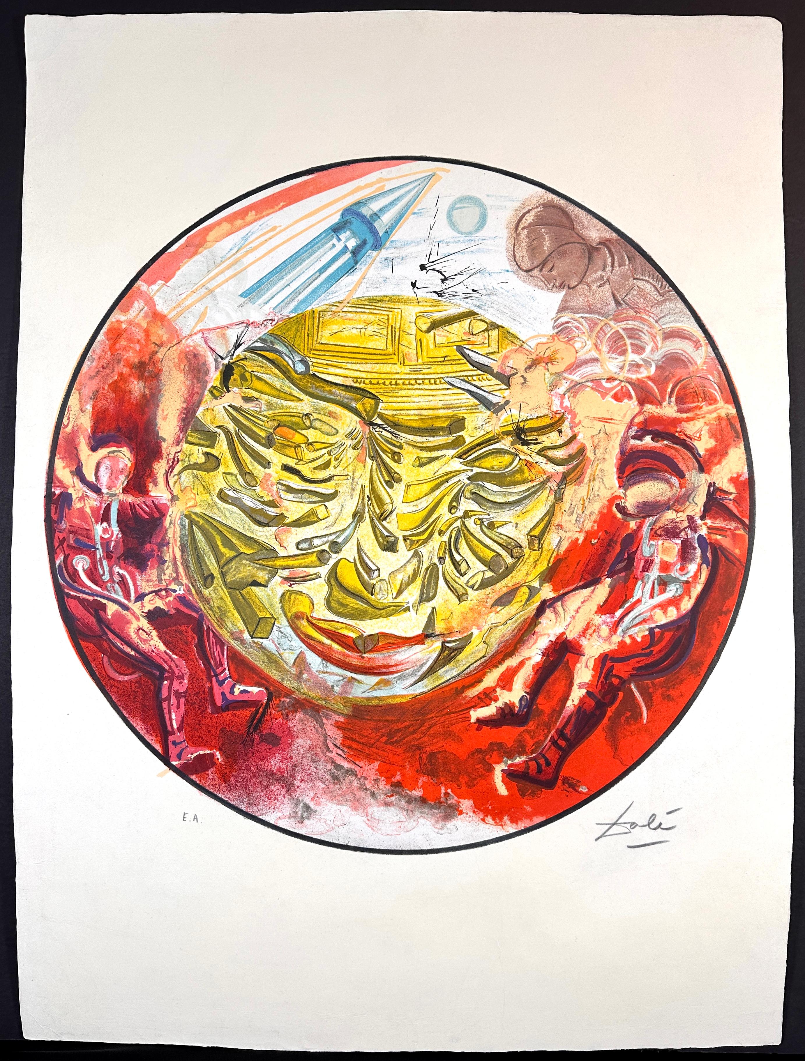 Salvador Dalí Print - Astonauts