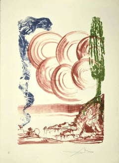 Atmos - Original Lithograph by Salvador Dalì - 1973