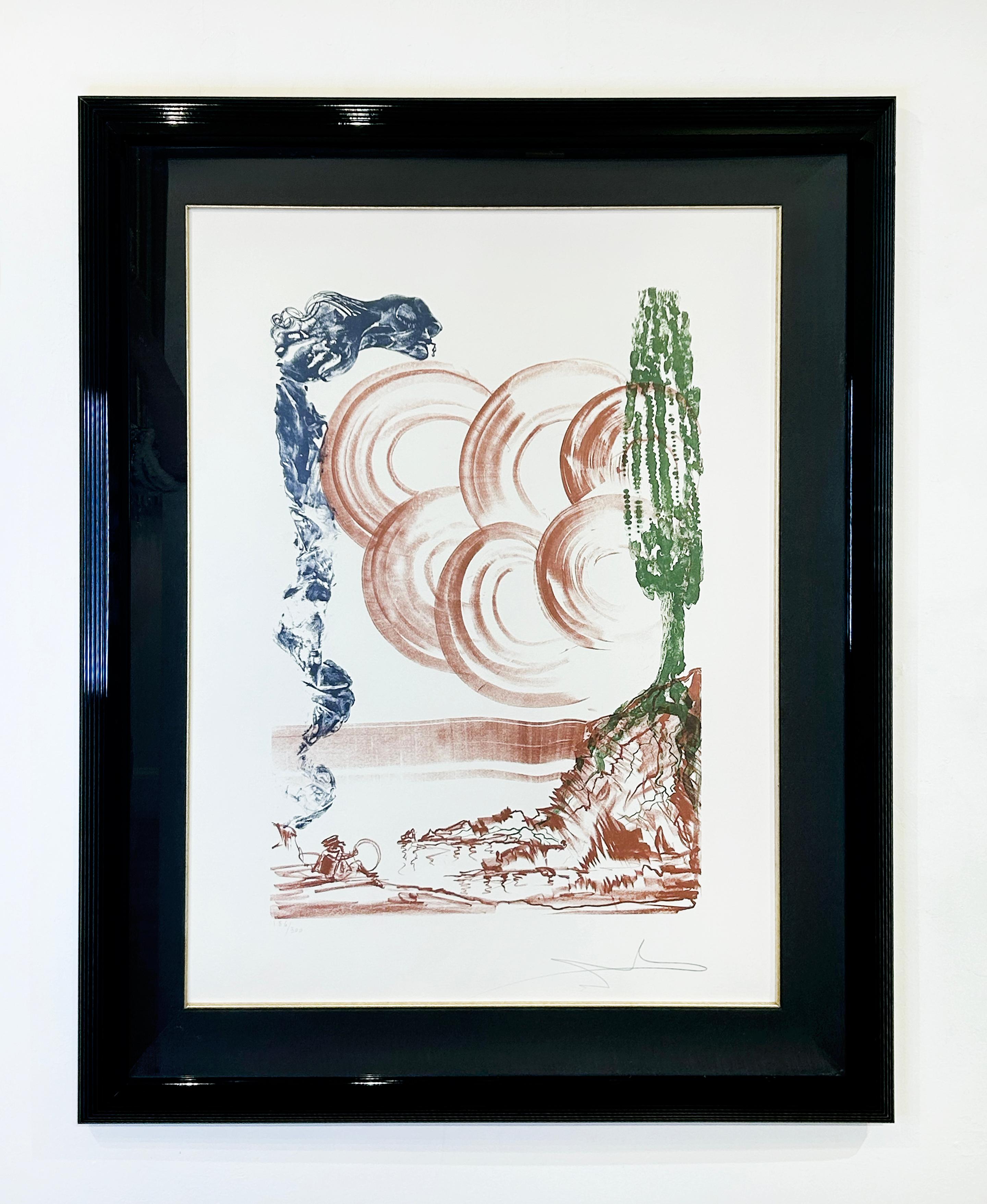 Atomo - Print Surrealismo di Salvador Dalí
