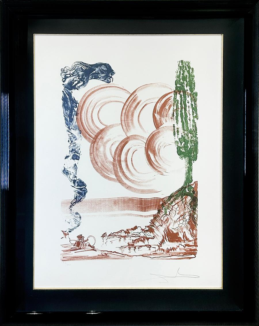 Atomo - Print di Salvador Dalí