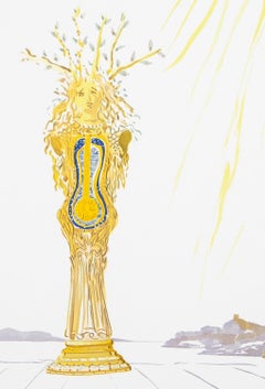 Barometer Woman original lithograph from the TIME suite by Salvador Dali