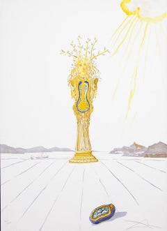 Barometer Woman original lithograph from the TIME suite by Salvador Dali