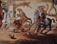 Bataille Autour d´un Pissenlit (Battle round a Dandelion) - Tapestry - Ltd /600