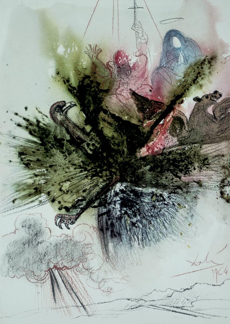 Salvador Dali Behold One As The Son Of Man In The Son Of Man In