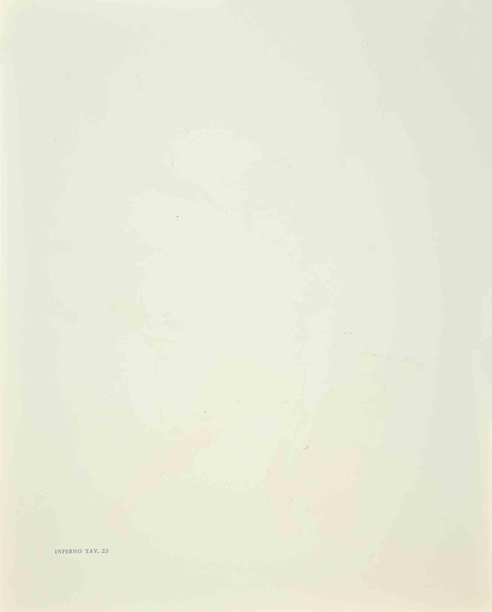 Tradimenti dei loro ospiti - Stampa xilografica - 1963 - Print Surrealismo di Salvador Dalí