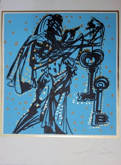 Blue Peter - handsigned lithograph - Artist proof