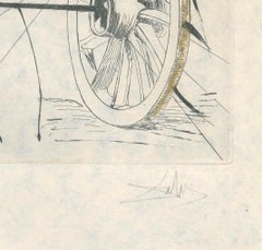 Bonne Fortune et Fortune - Original Etching by S. Dalì - 1974