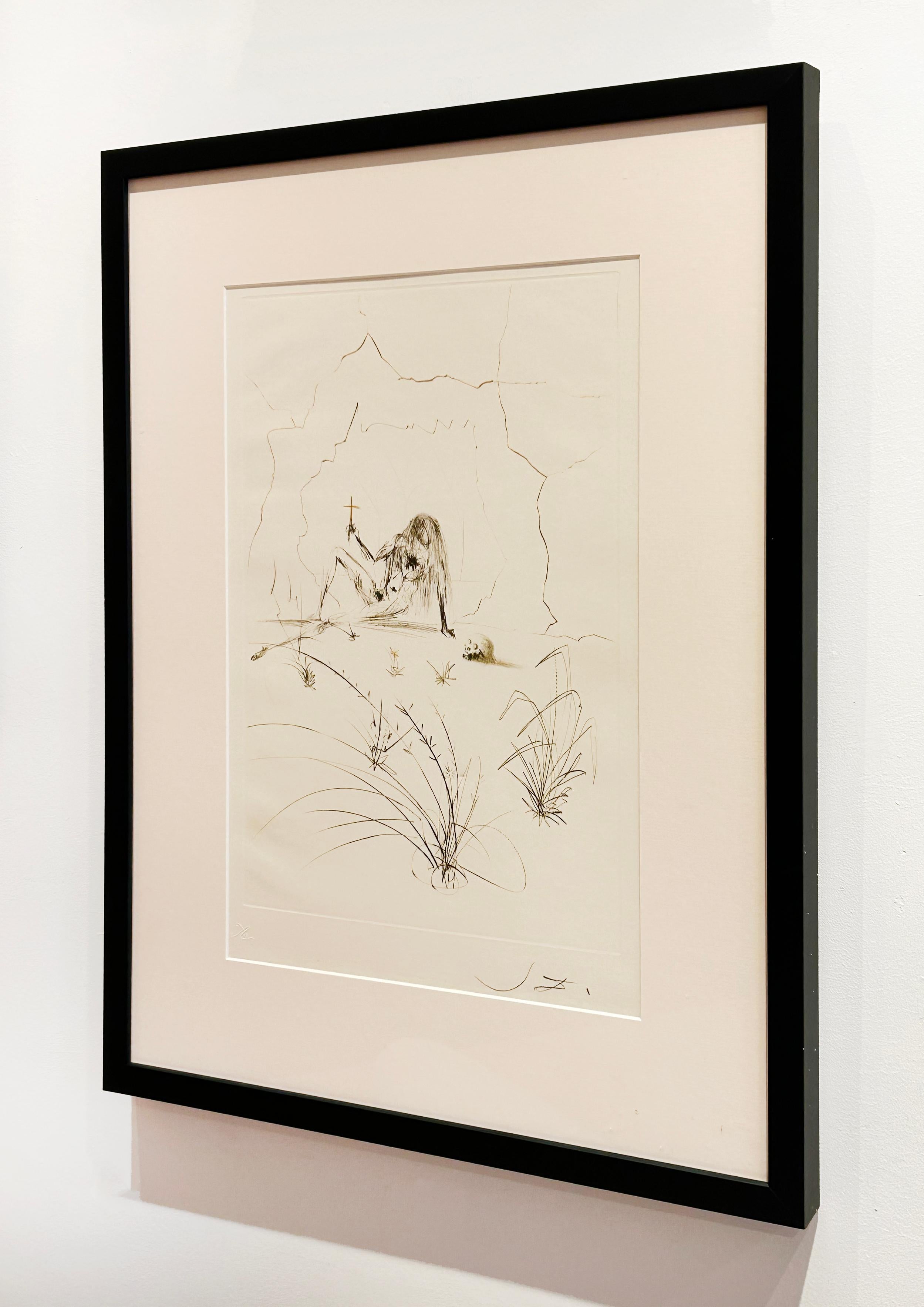 Hermano Ogrin el Ermitaño - Print Surrealista de Salvador Dalí