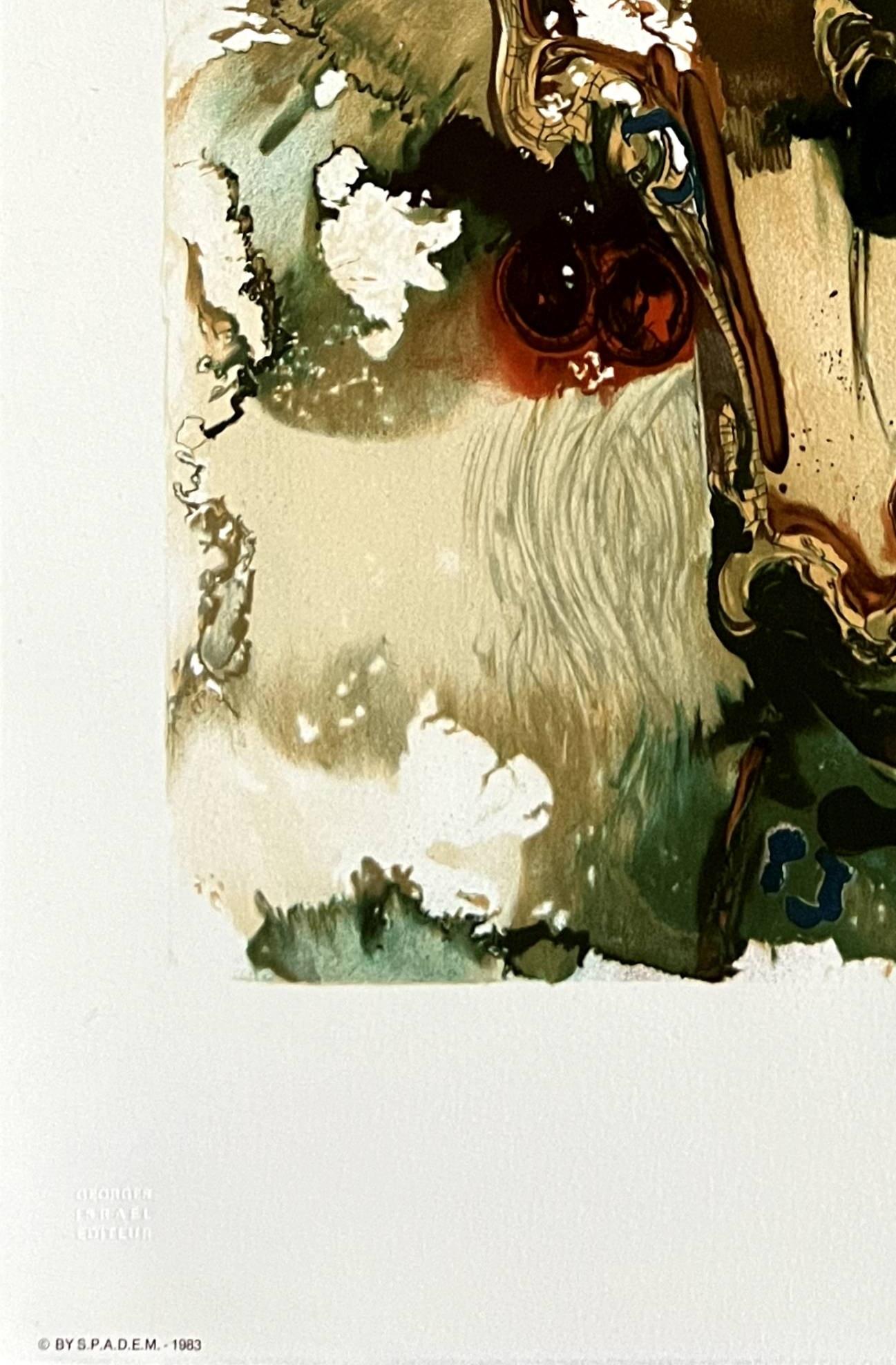 Bucéphale (Surrealismus), Print, von Salvador Dalí