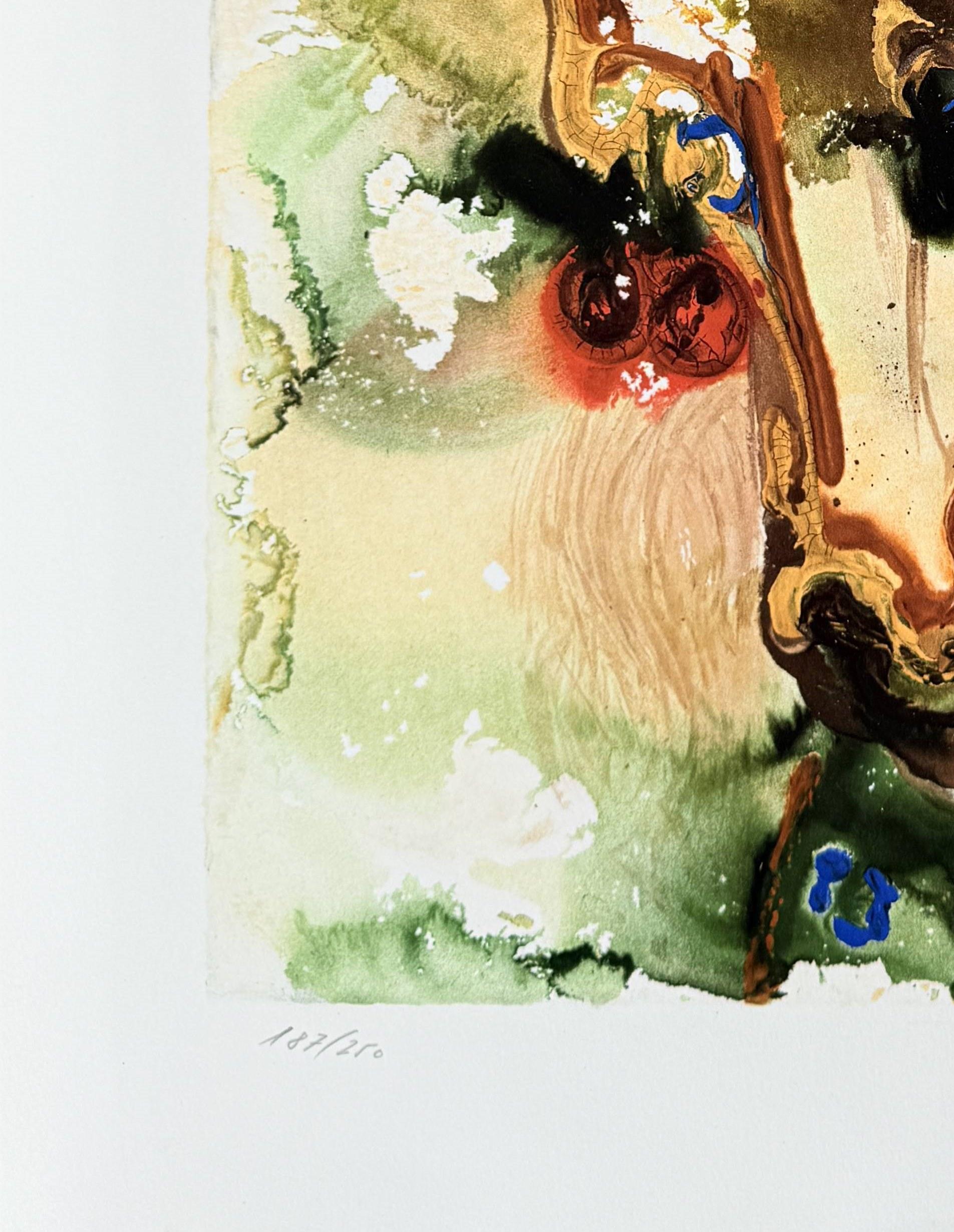 Bucéphale - Animal Print Beige de Salvador Dalí