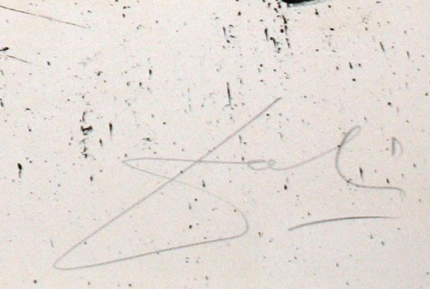 Corrida nº 5 litografía original firmada y en edición limitada de Salvador Dalí en venta 4
