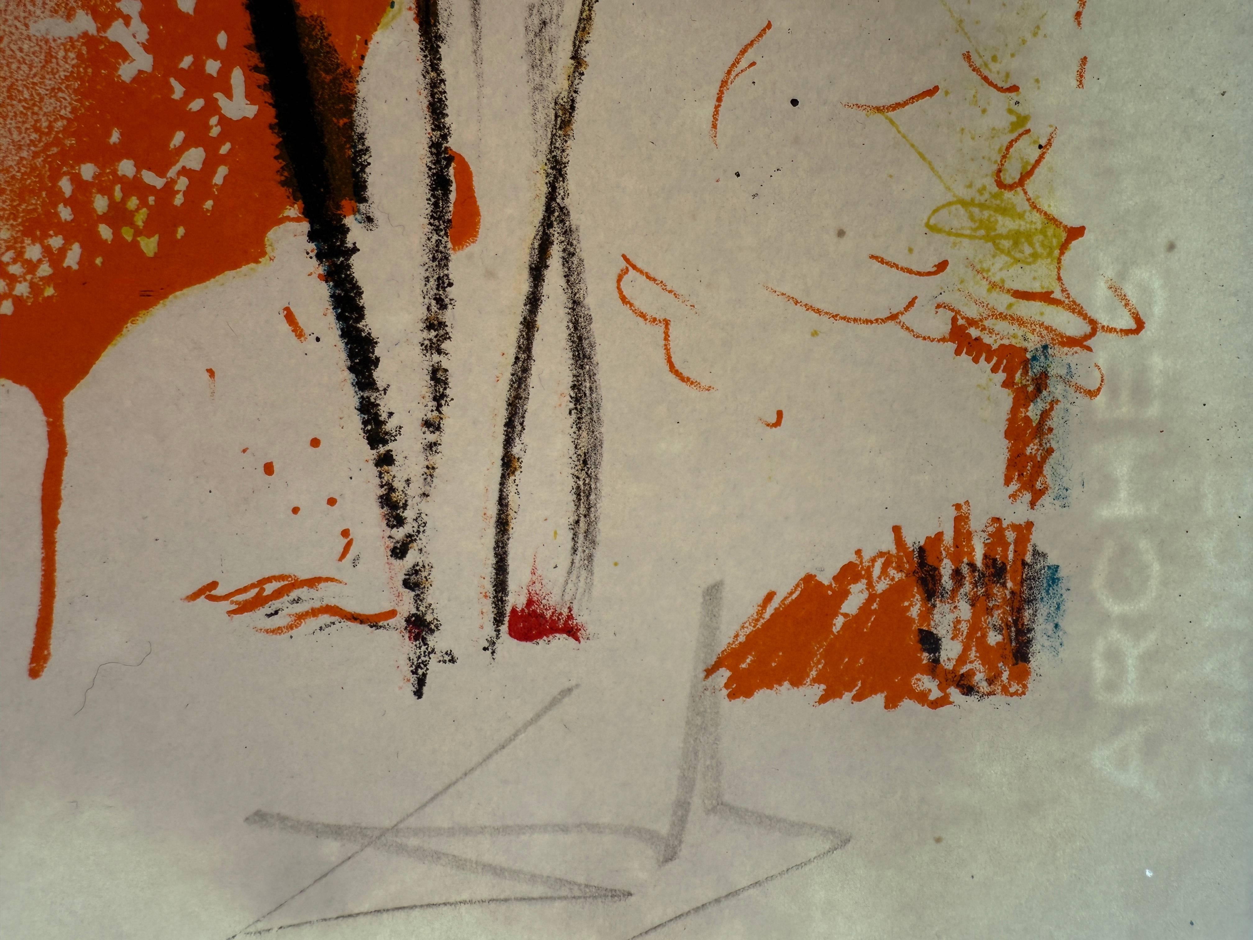 Salvador Dalí (1904-1989) - Torero

Litografía de 1972.

La edición 25/250 en papel Arches.

Dimensiones de la obra: 75 x 54,5 cm.

Firmado a mano.

Referencia: Michler/Löpsinger 1358.

La obra está en Excelente estado.
