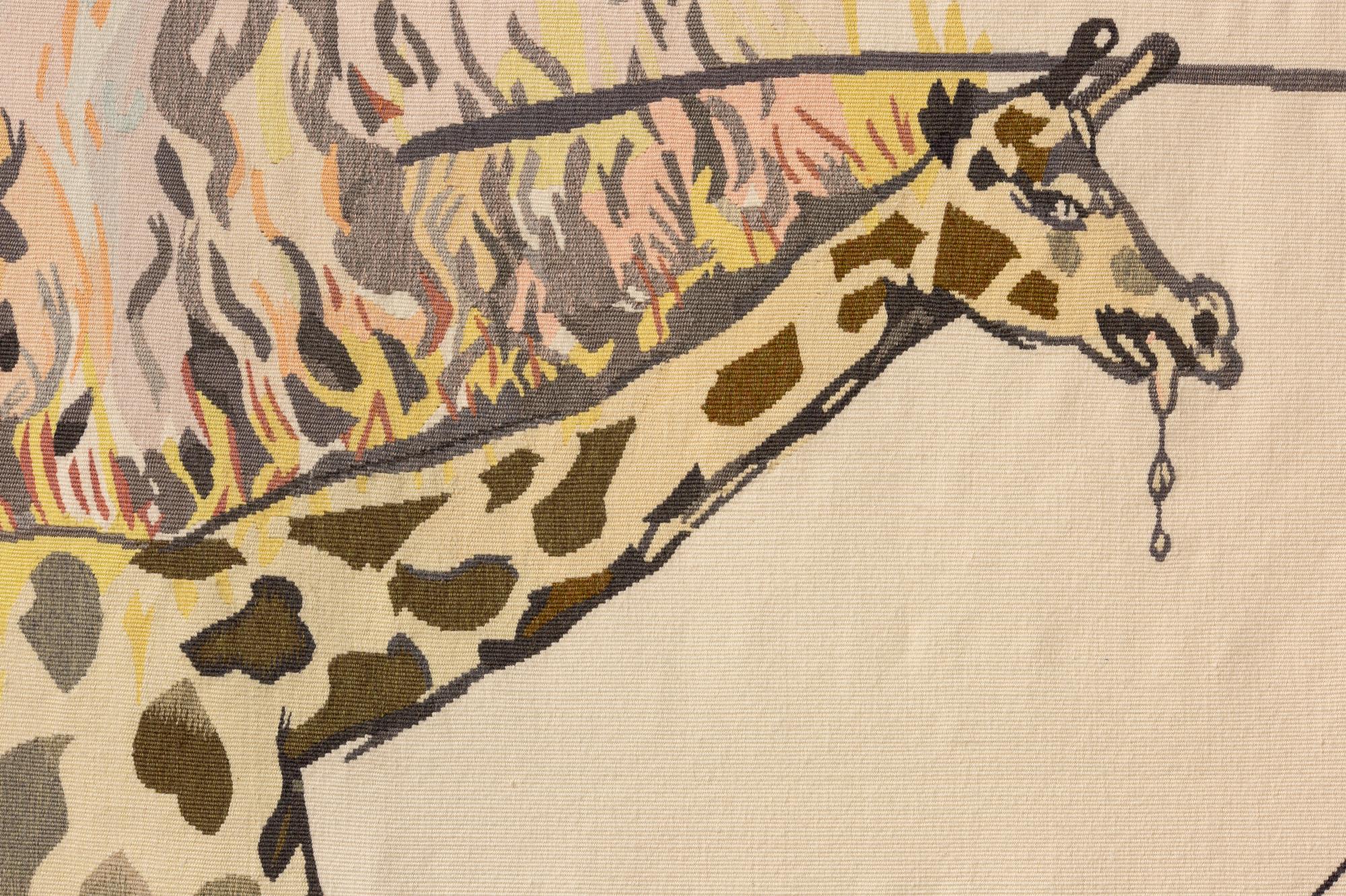 Burning Giraffe - Surrealist Print by Salvador Dalí
