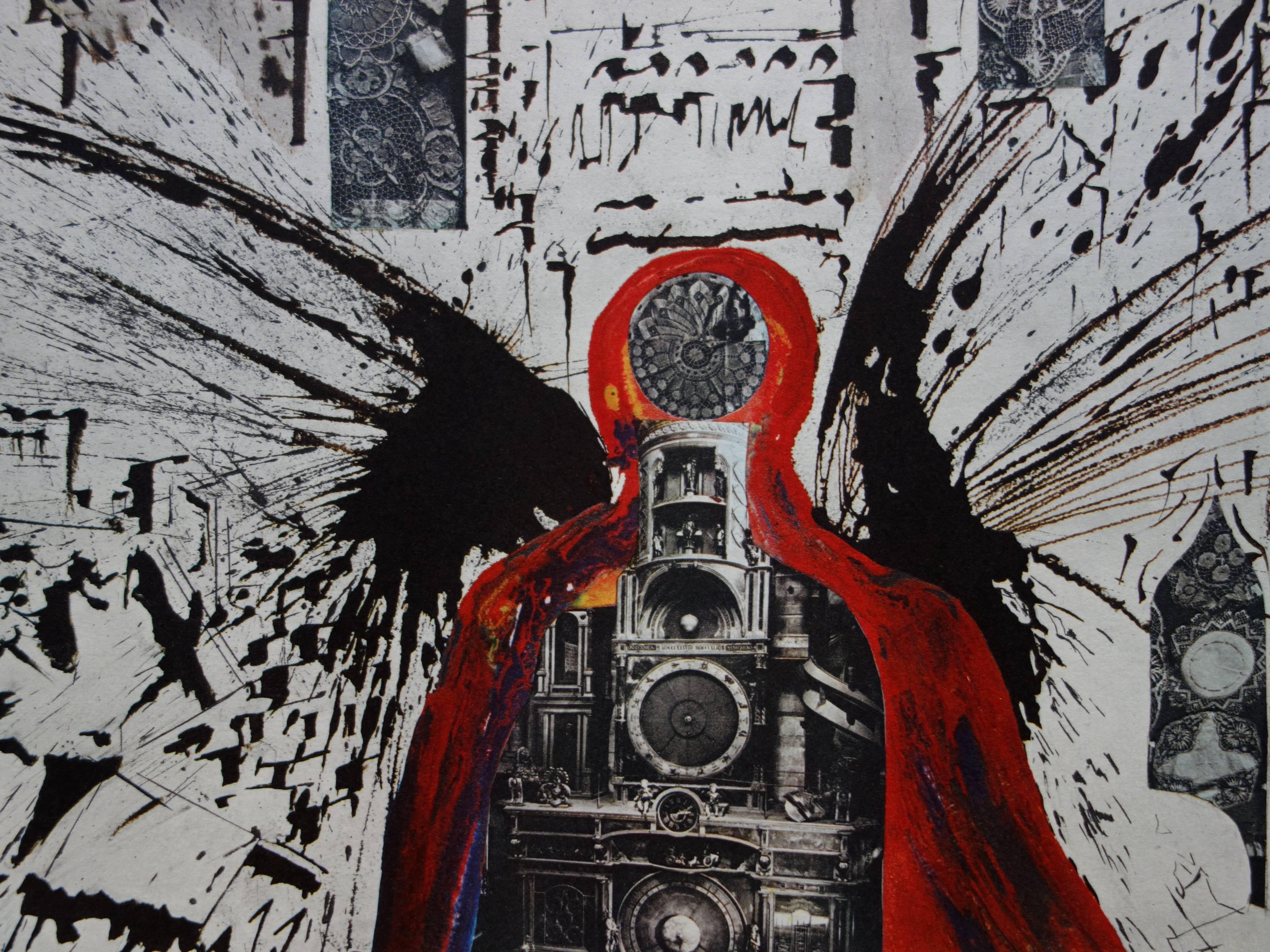 Salvador DALI (1904-1969)
Suite Mariposa : Alsacia / Estrasburgo, 1969

Heliograbado / Fotograbado según diseño original de Dalí (taller Draeger )
Firma con sello ciego abajo a la derecha
Numerado / 1700 ejemplares
Sobre vitela 53,5 x 37 cm (c. 21 x