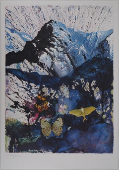 Butterfly suite : Les Alpes - heliogravure - 1969 (Field #69-2 C)