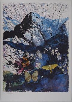 Suite mariposa : Les Alpes - heliograbado - 1969 (Campo #69-2 C)