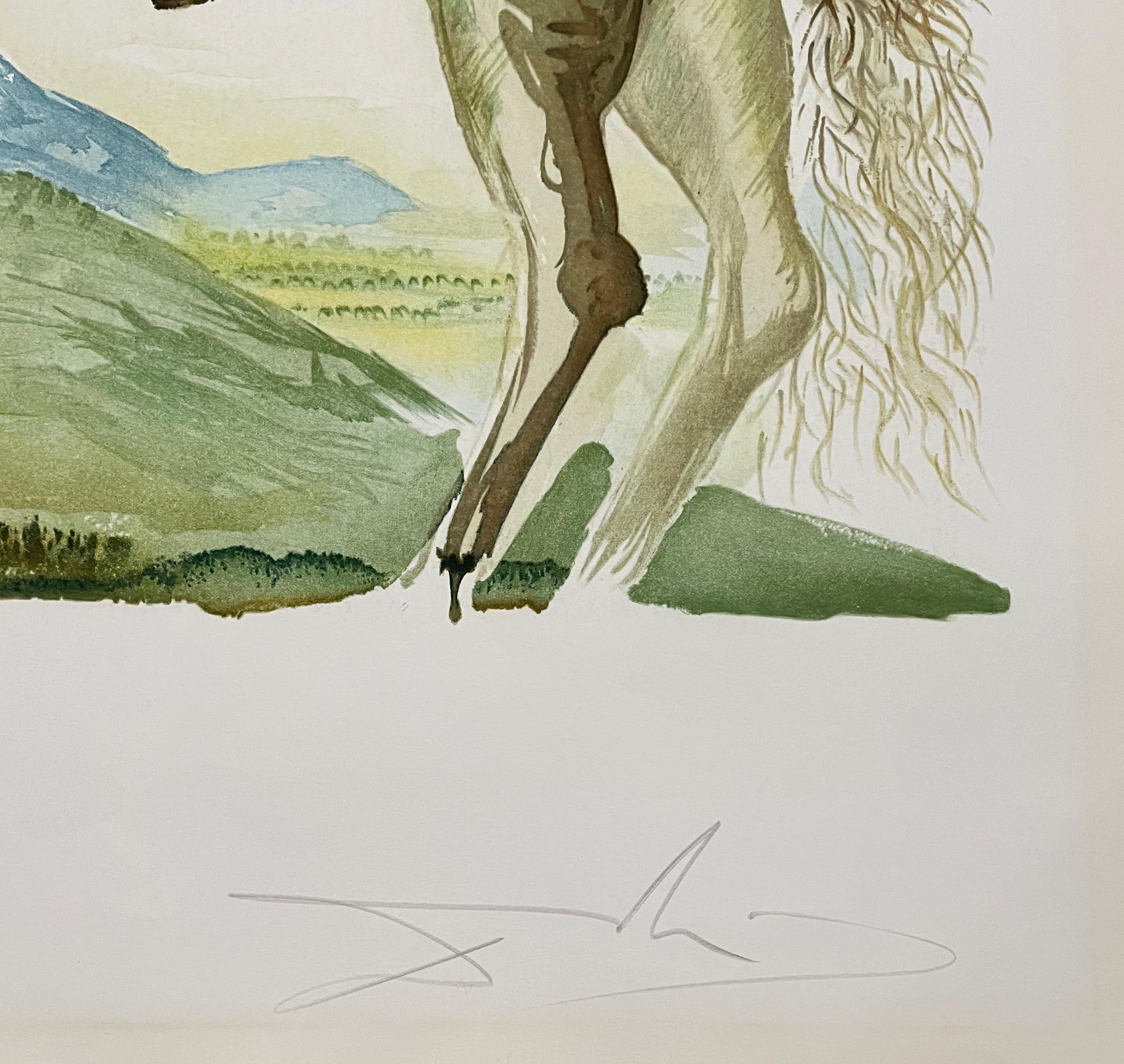 Caballero - Print by Salvador Dalí