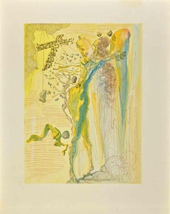 Cacciaguida degli Elisei - WoodcutPrint - 1963