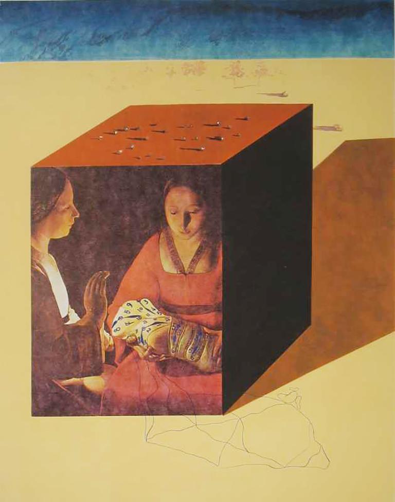 Salvador Dalí­ - Dressed in the Nude in the Surrealist Fashion For Sale