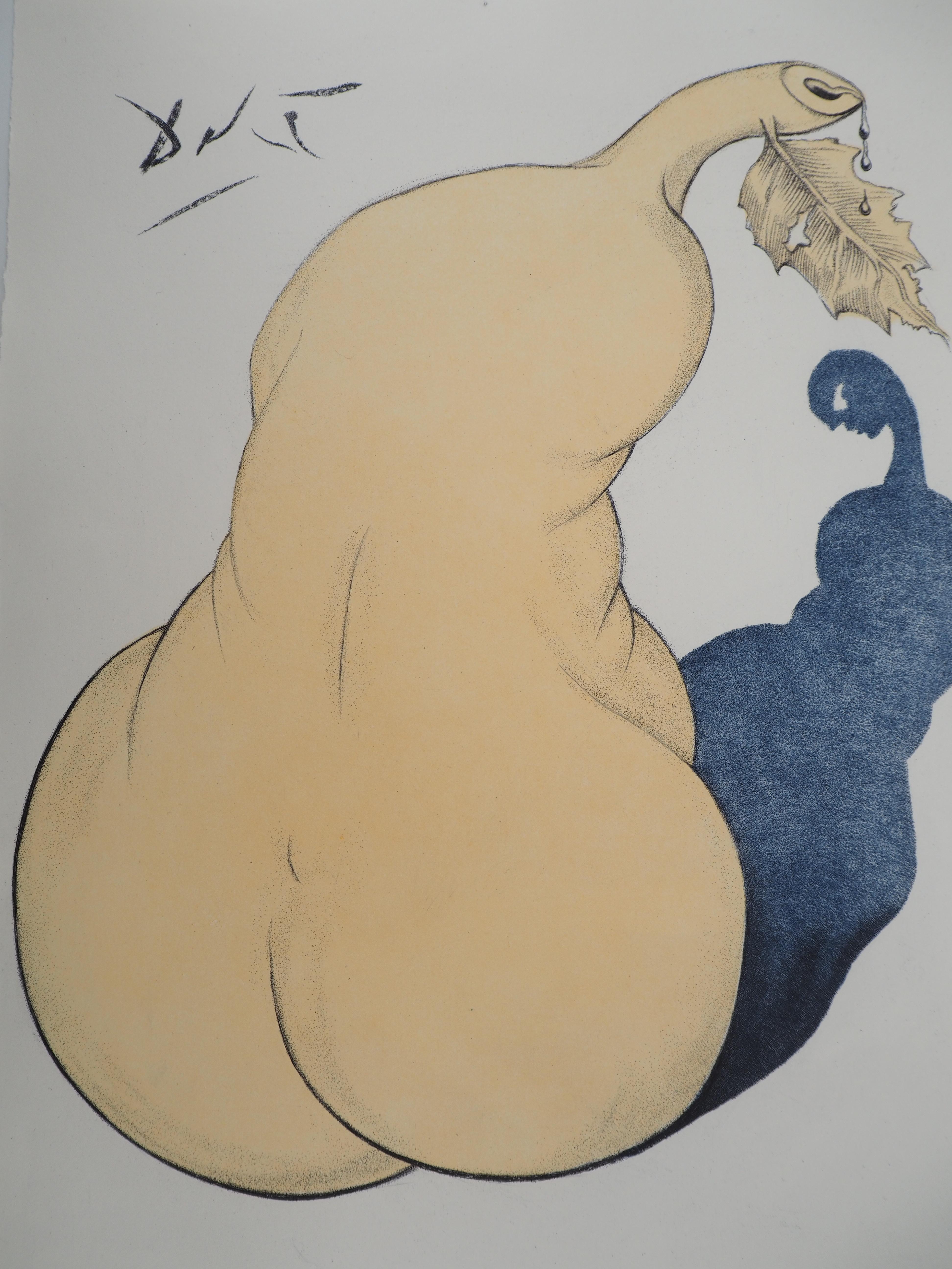 Casanova : Una pera per la sete - Incisione originale (Campo #67-4 I) - Print di Salvador Dalí