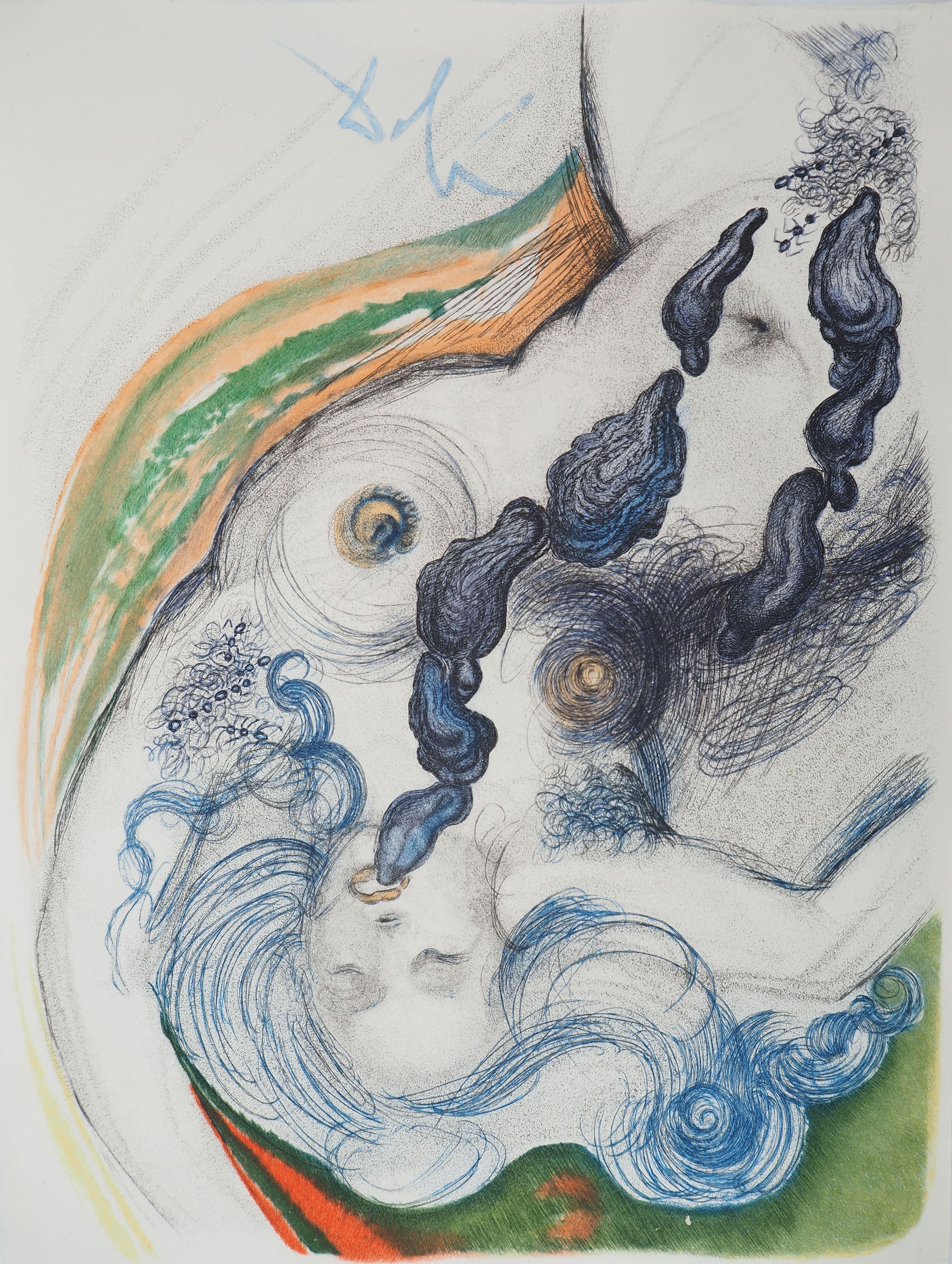 Nude Print de Salvador Dalí - Casanova : Ostra Afrodisíaca - Grabado original (Campo #67-4 J)