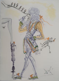 Casanova : Six Eggs and A Man - Original etching (Field 67-4A)