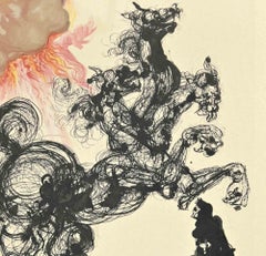 Cerberus - Woodcut - 1963