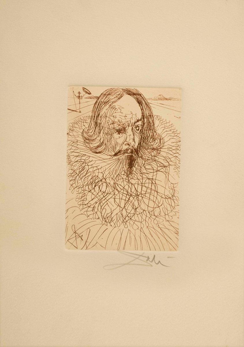 cervantes by salvador dali