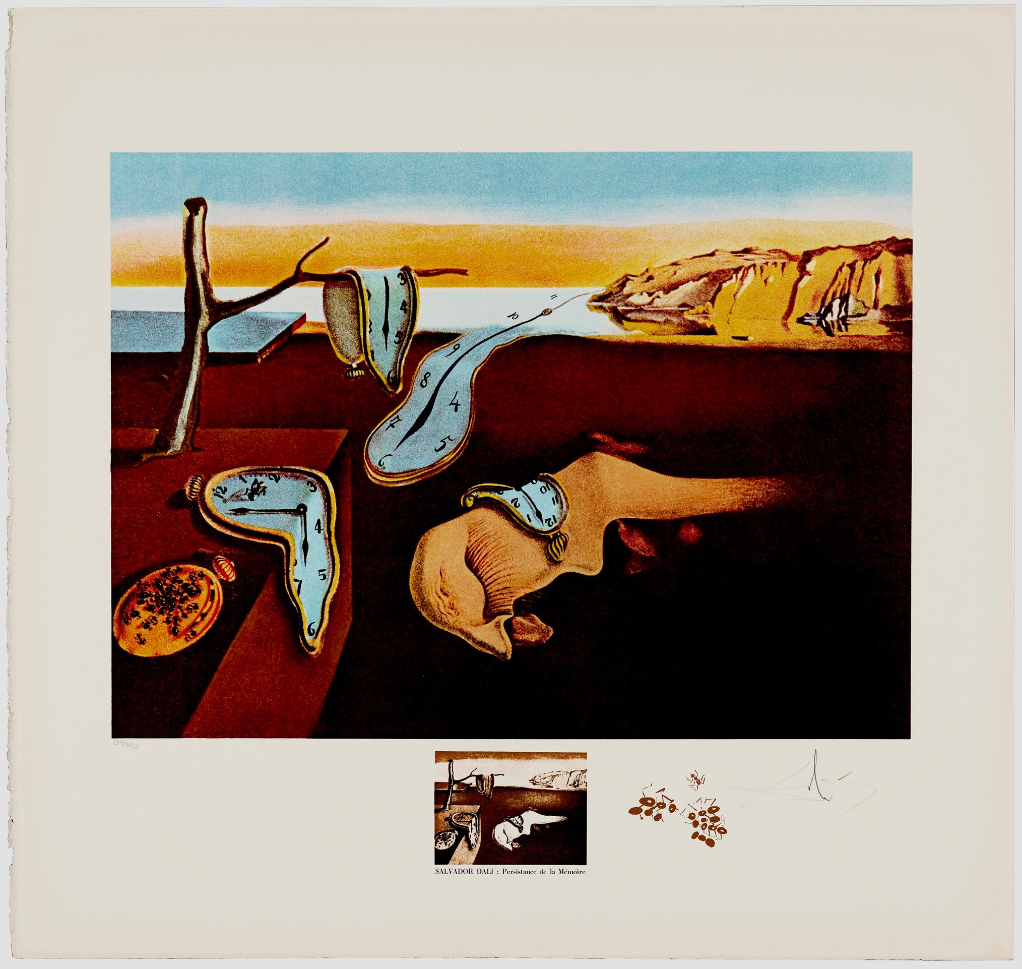 Neues in Great Masterpieces, komplette Suite – Print von Salvador Dalí