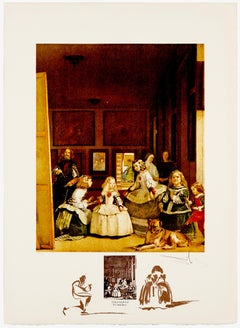 Changes in Great Masterpieces Velasquez "Les Menines"